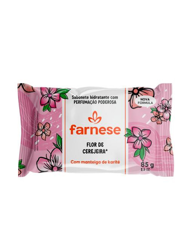 Jabon De Tocador Farnese de 85gr Flor de Cerezo