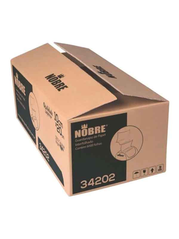 Servilleta Nobre 10x20cm caja x 6000