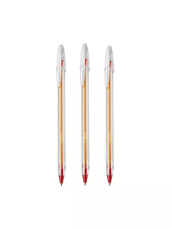 Boligrafo Bic Fine Plus Rojo x 3 un