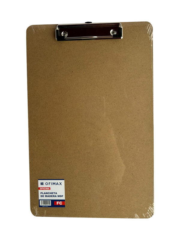 Plancheta Ofimax de Madera 22.8cm x 35cm