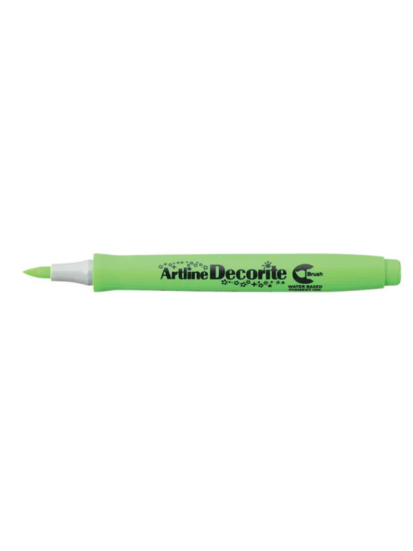 Decorite Pastel Brush Artline Ygreen