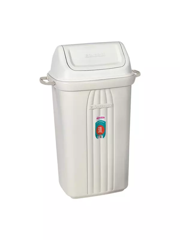 Basurero San Remo Tapa Movil 30 Lts.Ref. 283