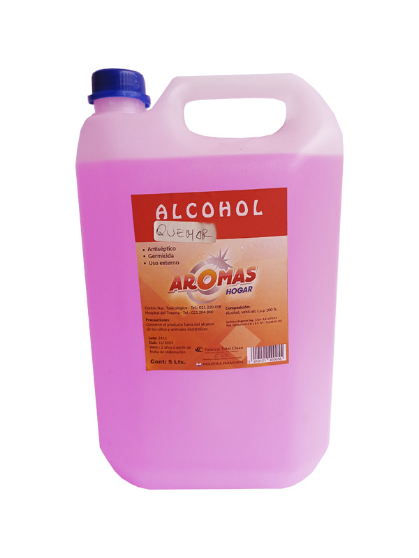 Alcohol De Quemar Aroma x 5Lts