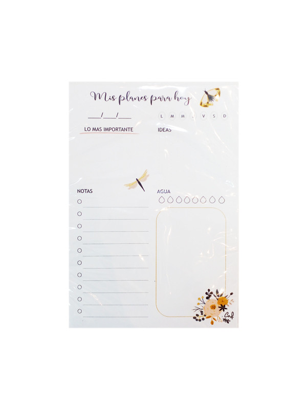 Planner Diario Caf x48Hjs