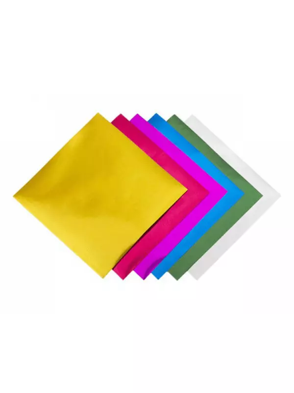 Papel Glace 10x10 Metalizado Luxor