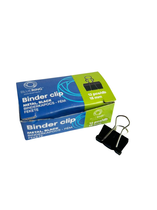 Aprieta Papel 15mm - Caja de 12 Unidades