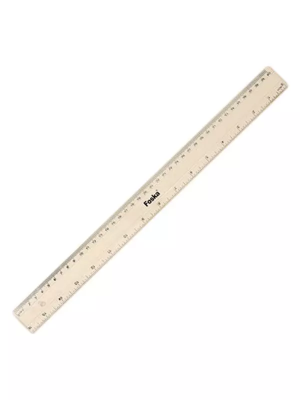Regla Foska Plastica De 40 Cm