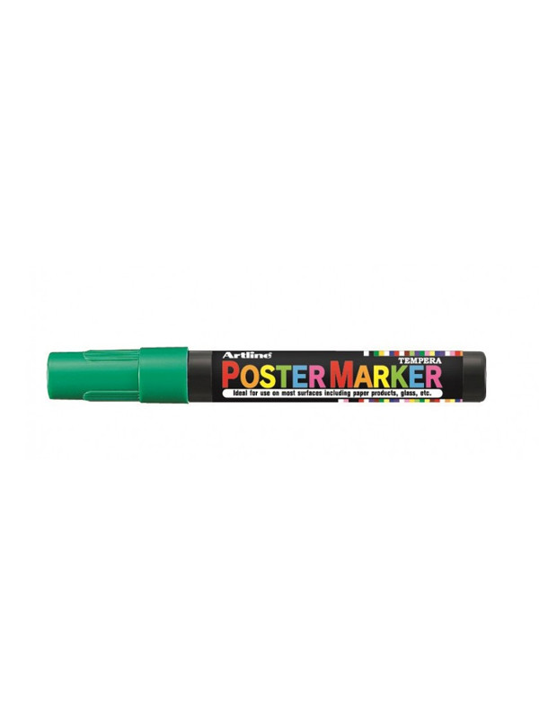Marcador Artline Poster Verde 4mm Epp-4