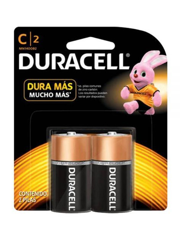 Pila Duracell C x 2