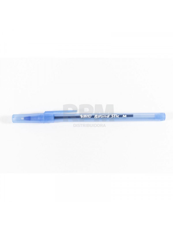 Boligrafos Bic Round Stic Azul