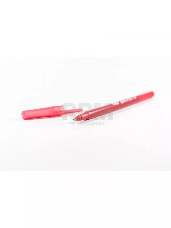 Boligrafos Bic Round Stic Rojo