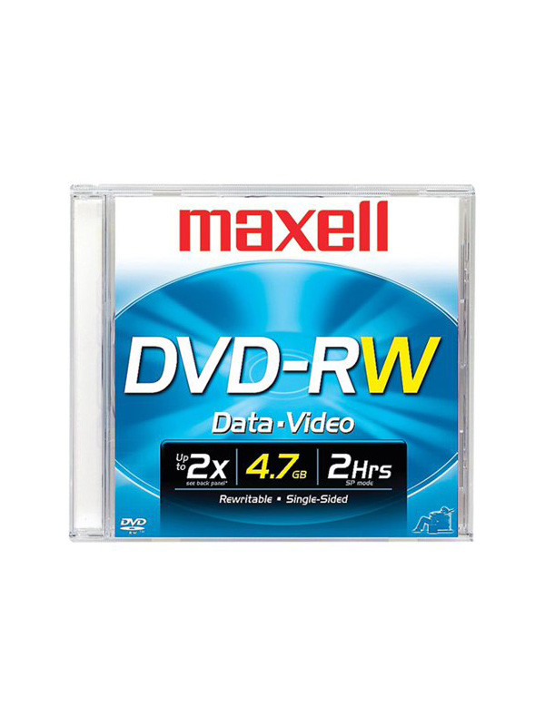 Cd -Rw Maxell Regrabable Estuche Individual De Pvc