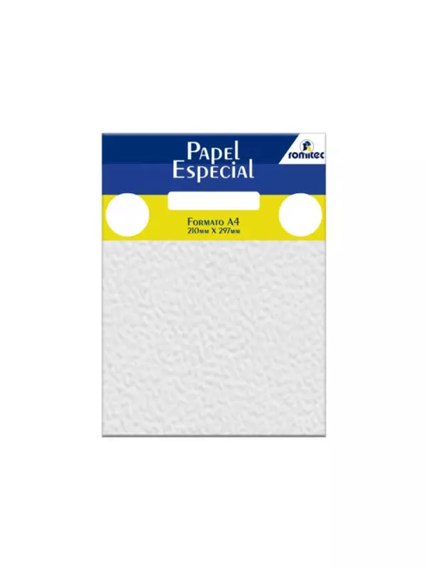 Papel Cascara de Huevo Romitec A4-180gr. Paq. por 50 Unidades - 8856