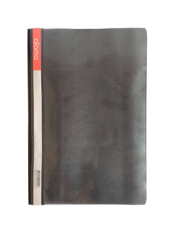 Carpeta Transparente Alamo Oficio Negro