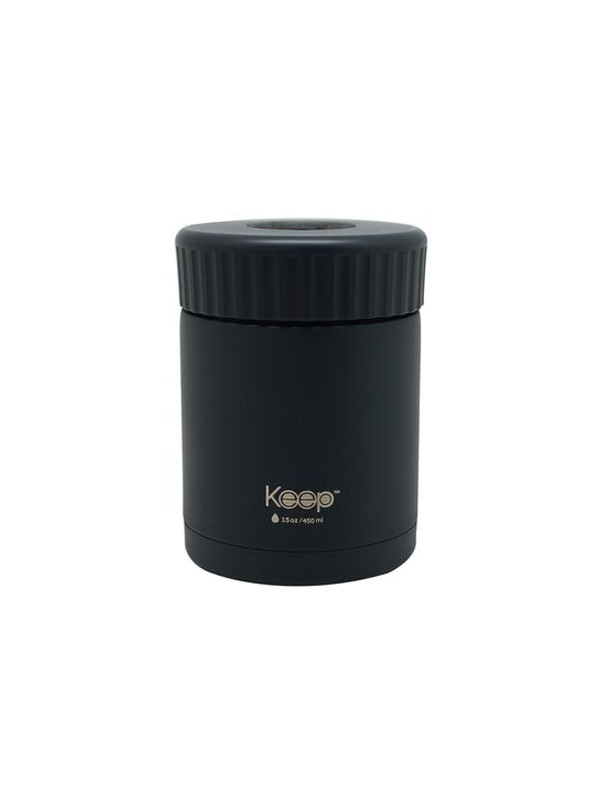 Termo Comida Keep 450ml Negro ref:3062