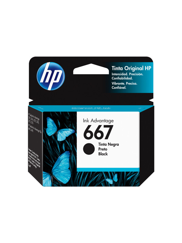 Tinta Hp 667 Negro