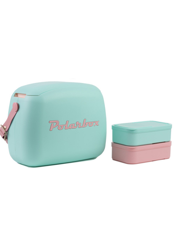 Lonchera Termica Polarbox Verde Agua Pop 6L Ref:9348