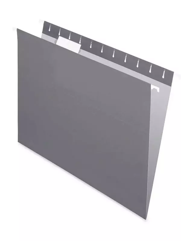 Carpeta Colgante Gris