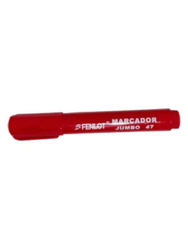 Marcador permanente Fenlot 47 Rojo