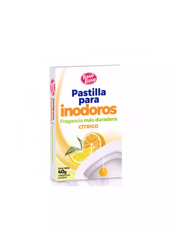 Pastilla Para Baño Base Base 40 Grs Citrico