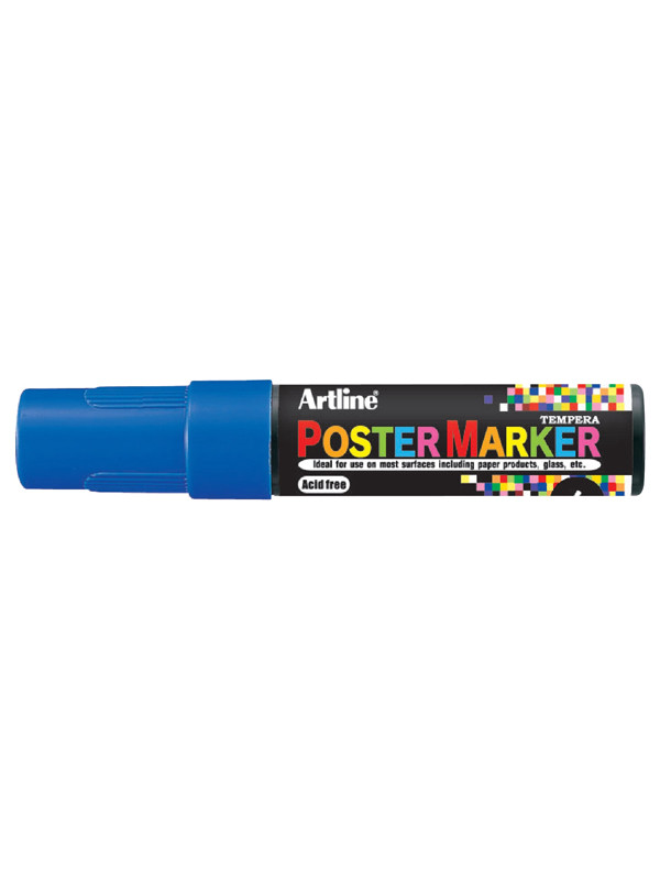 Marcador Artline Poster Marker Azul 6mm Epp-6