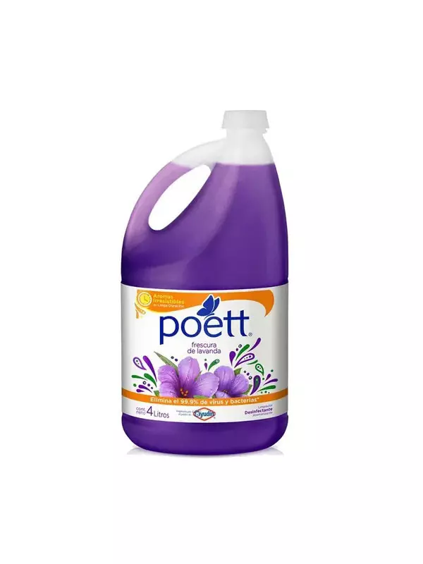 Desodorante Liquido poett 4 lts. Lavanda