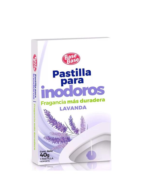 Pastilla Para Baño Base Base 40 Grs Lavanda