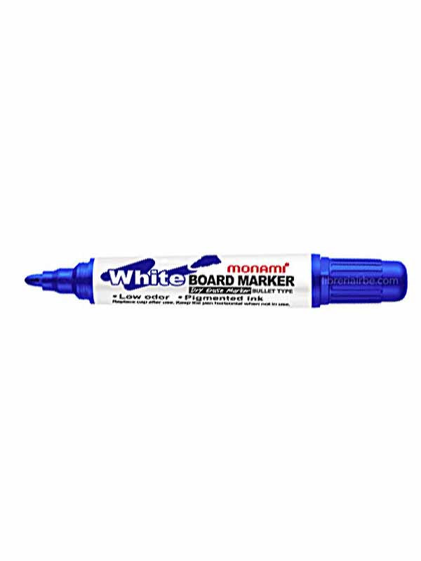 Marcador para Pizarra Monami Azul