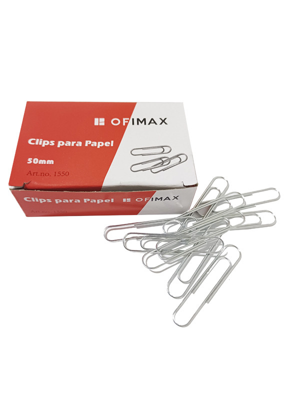 Clip N°3 de 28mm Ofimax Caja x 100 Ref:1528Z