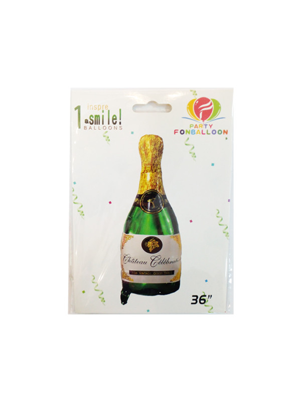 Globo 1pcs Champagne Verde ref:221