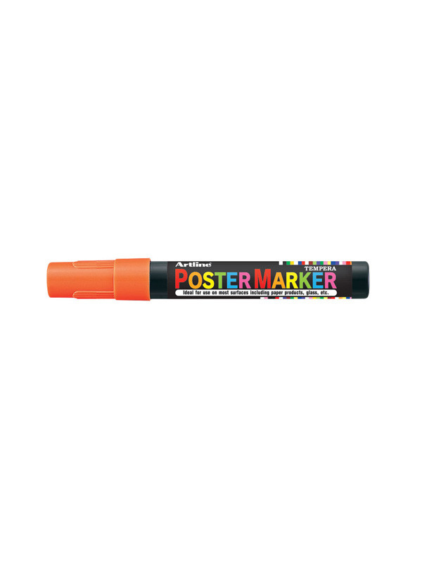 Marcador Artline Poster Naranja 4mm Epp-4