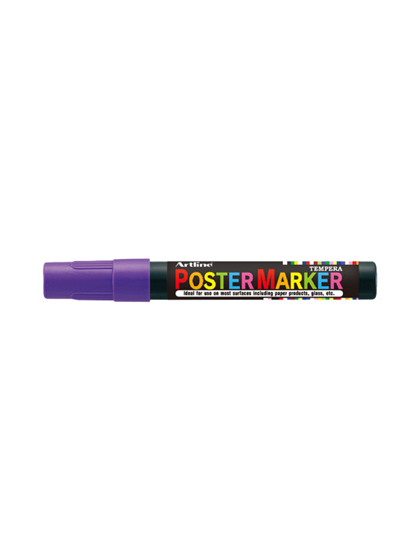 Marcador Artline Poster Purpura Metalico 2mm Epp-4