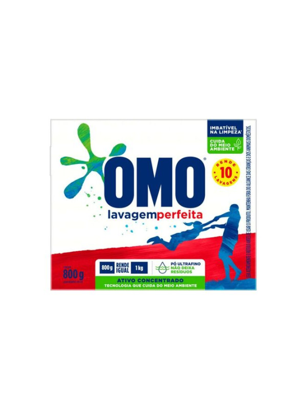Jabon en polvo Omo 800 gramos