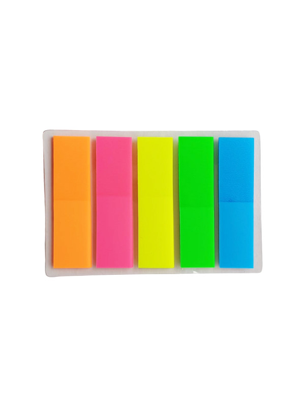 Banderita Señaladora Basy PVC de 5 Colores