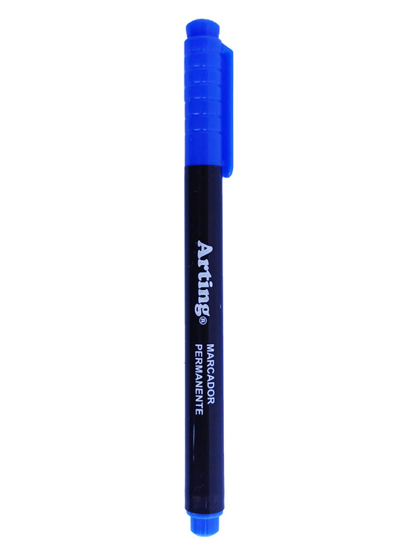 Marcador Perm. Arting Fino Azul