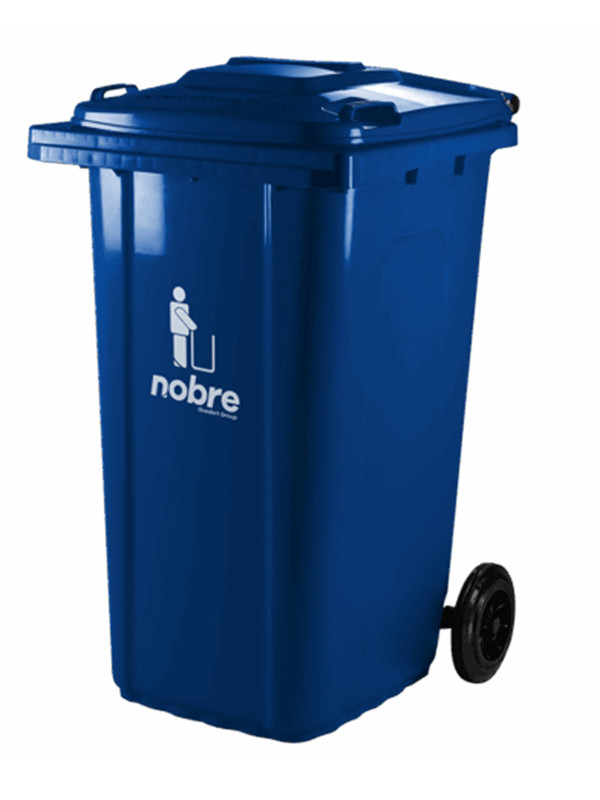 Basurero Nobre con ruedas de 240 Lts Azul 39837