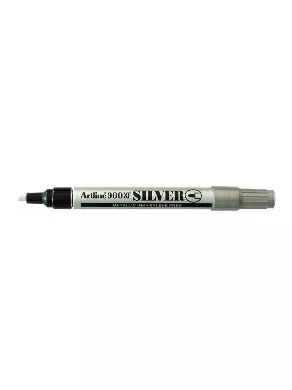 Marcador Permanente Artline Ek900 Plata