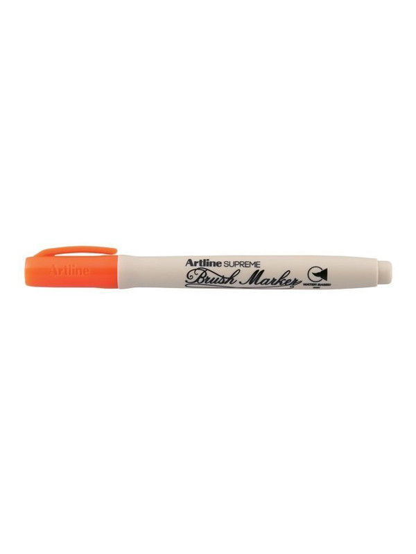 Marcador Artline Brush Fluor Orange