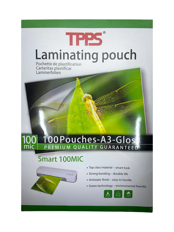 Lamina para Plastificar A3 - Paq. 100 Unidades