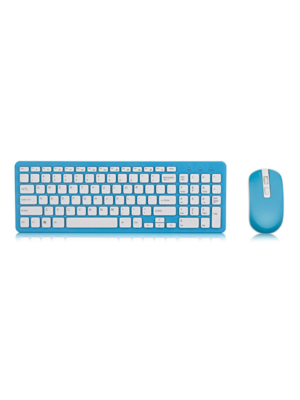 Teclado + Mouse Belen Azul Gkm520