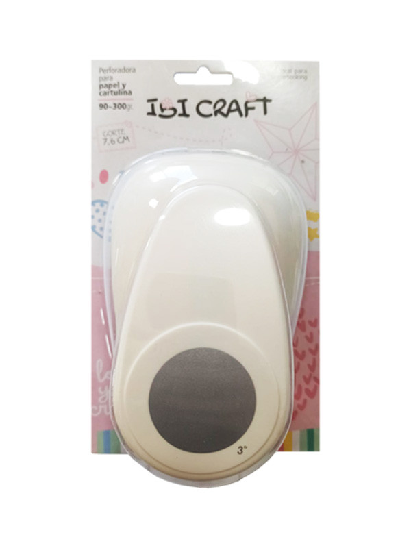 Perforadora Ibicraft Circular 7,6 cm ref :655607