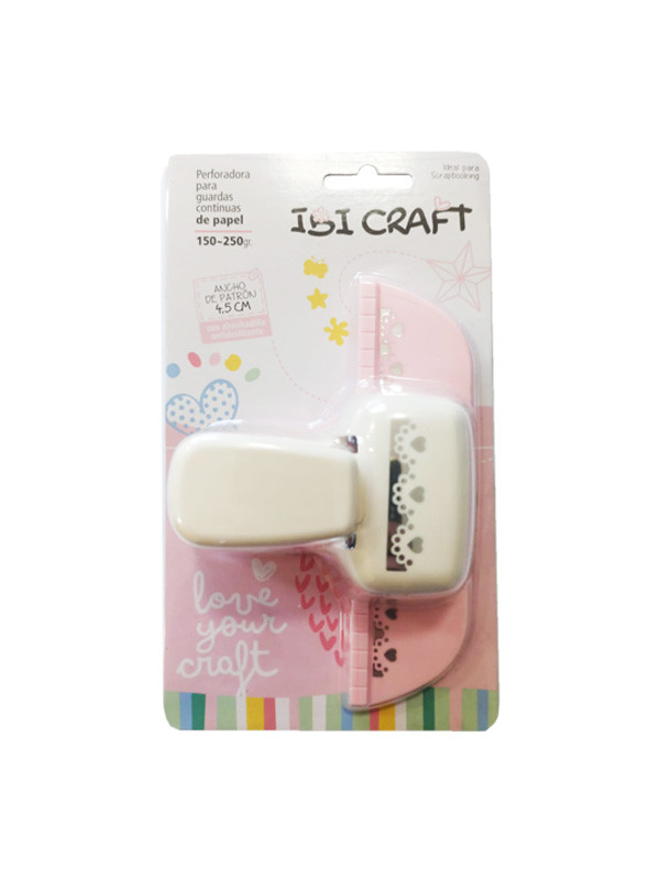 Perforadora Ibicraft Bordes Continuos Heart Ref:655972