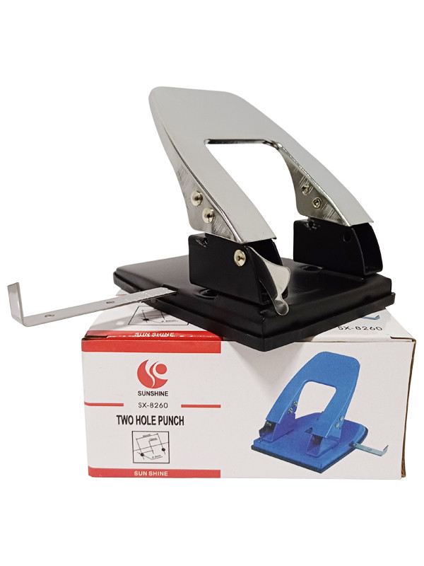 Perforadora Sunshine de Metal Plateado p/ 30hjs ref: 7330MT