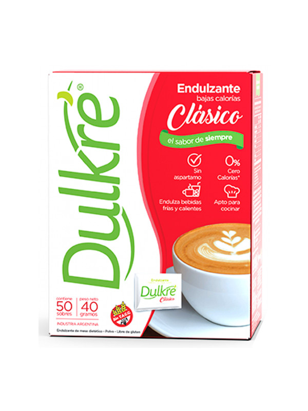 Edulcorante Dulkre 50 Sobres - 8grs