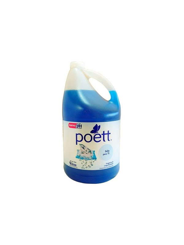 Desodorante Liquido Poett 4 Lts. Solo Para Ti