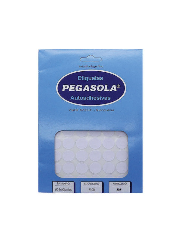 Etiqueta Pegasola Cod 3081-2100 Hojalillos