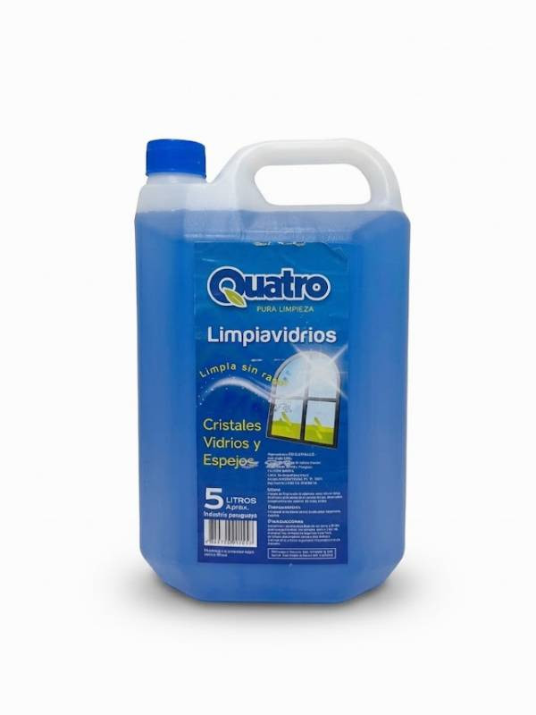 Limpia vidrios Quatro de 5 litros