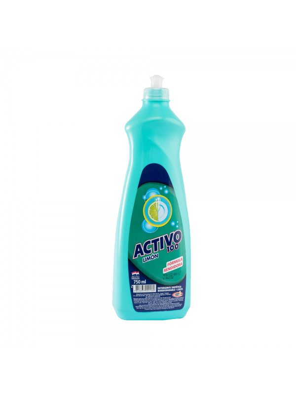 Detergente Activo 100 x 750 Ml.