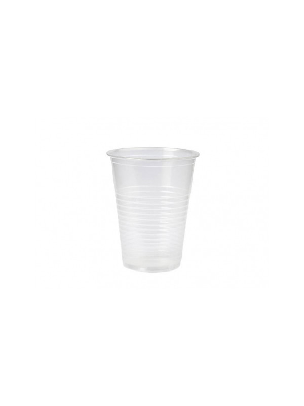 Vaso Asiplast Trasparente 200 Ml. - 100 Unid.