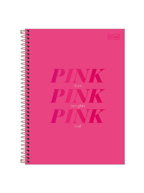 Cuaderno Univ.Tilibra love Pink 80h-TD Ref:30490